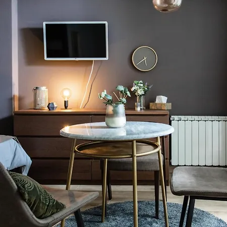 Lägenhet Cozy Modern In Prague's Absolute Center